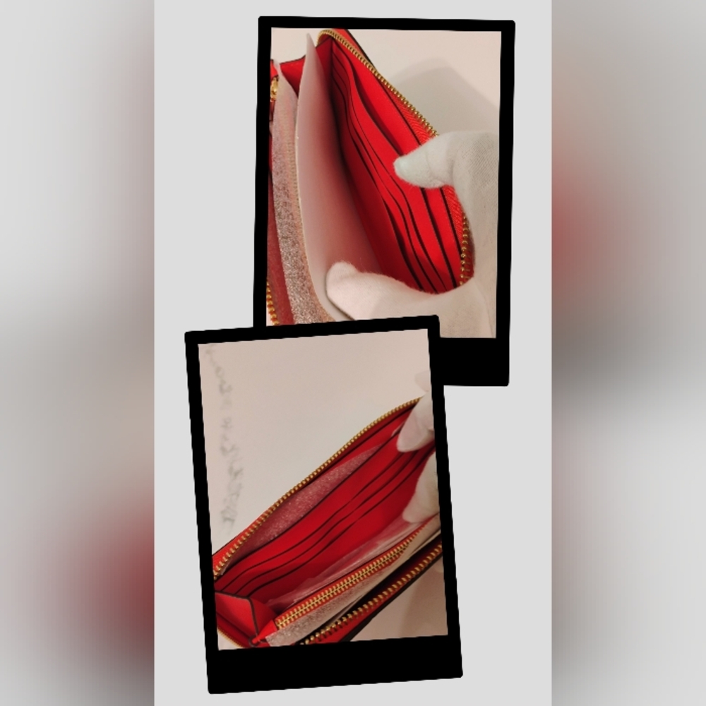 NWT Kate Spade Long Wallet - Pink & Red Ziparound w/GHW - Picture 13 of 13